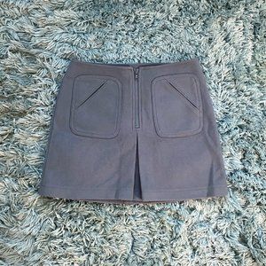 *SOLD* Vintage Gap Baby blue wool blend mini skirt